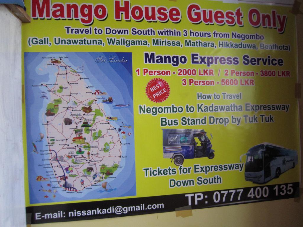 尼甘布 Yoho Mango House酒店 外观 照片